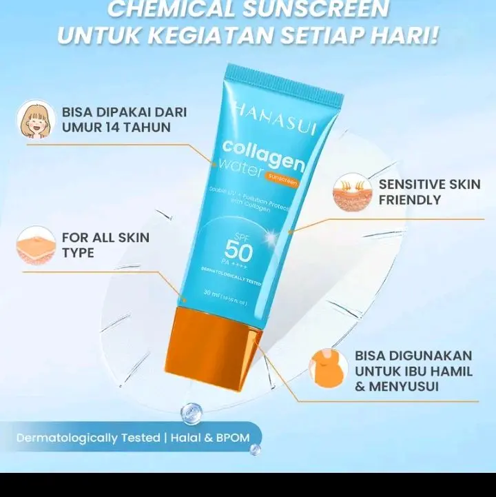 HANASUI COLLAGEN water sunscren