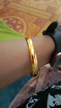Product Review of gelang tangan keroncong pasir Arab terbuat dari coin asli anti luntur Bracelets from n**i 0