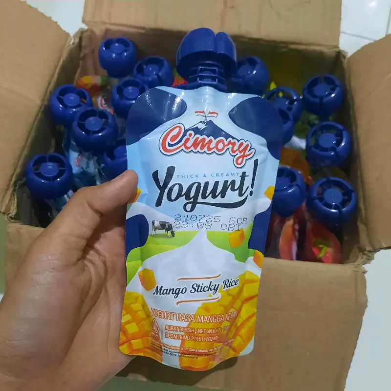 Cimory Yogurt Squeeze 120 gram Thick & Creamy (1PCS) Yoghurt Milk Blueberry Sugar Mangga Drink 4
