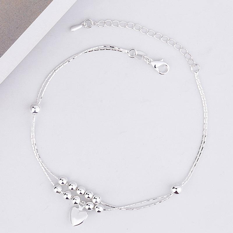 Product Introduction of Vòng Chân Trái Tim Đào Hình Trái Tim Mini, Ngọt Ngào Và Tự Nhiên, Thời Trang Và Đa Năng Lắc Chân Chain 6