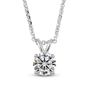 【#5】0.1-12ct D Color Moissanite Pendant Necklaces For Women S925 Necklace Jewelry Gift Wedding Engagement