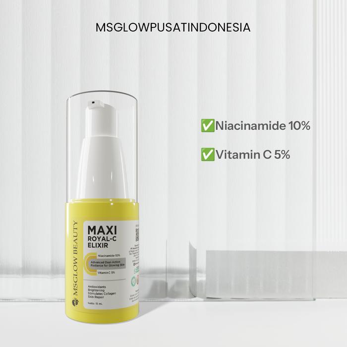 Gambar MS GLOW - MAXI ROYAL C ELIXIR - KULIT KUSAM dari Msglowbeauty.indonesia Kota Tangerang Tokopedia