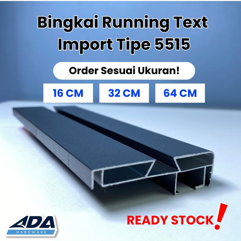 Frame Running Text P5 P10 SMD Slim Tipe 5515 Tersedia Berbagai Ukuran 2