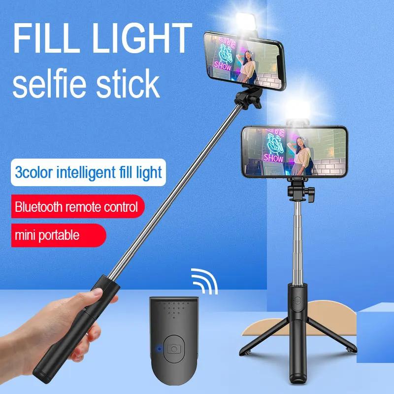 Gậy Chụp Ảnh Tự Sướng Bluetooth, Xoay 360, Tripod Monopod 3 trong 1, Điều Khiển Từ Xa, Màn Trập Có Thể Tháo Rời Giá Đỡ Cầm Tay Có Thể Mở Rộng 3