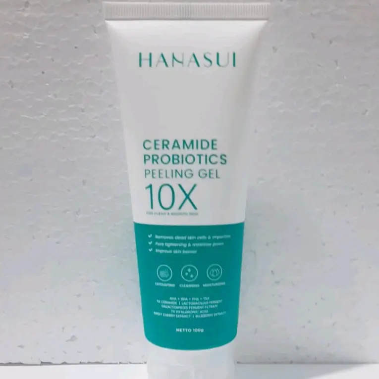 Hanasui Ceramide Probiotics Peeling Gel - 100gr