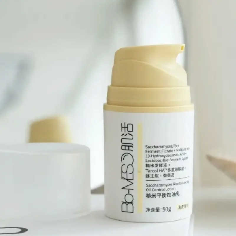 Lotion Pelembab Seimbang untuk Mengontrol Minyak, Menstabilkan Kulit Berminyak, Melembapkan Sebelum Riasan, Krim Pelembap[matte for oil skin, for black head and pores] 3