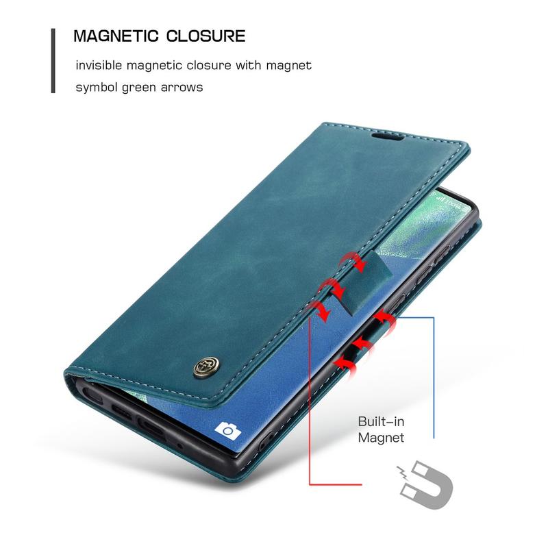Ốp Điện Thoại Di Động Samsung Galaxy Note 20 Ultra Note20 20Ultra 5G, Thiết Kế Nhám Cổ Điển Có Khe Cắm Thẻ Và Ví, Làm Bằng Da PU, Ốp Nam Châm Từ Tính, Lật, Ốp Lưng Giá Đỡ Bảo Vệ Chống Sốc 5
