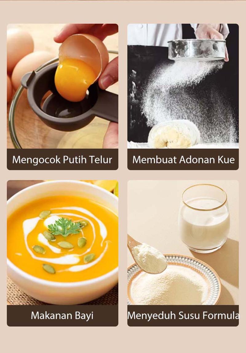 Product Introduction of PADABANIC Frother Elektrik 3021 | Pengaduk Kopi Elektrik | Pengocok Susu Krimer | Telur 8