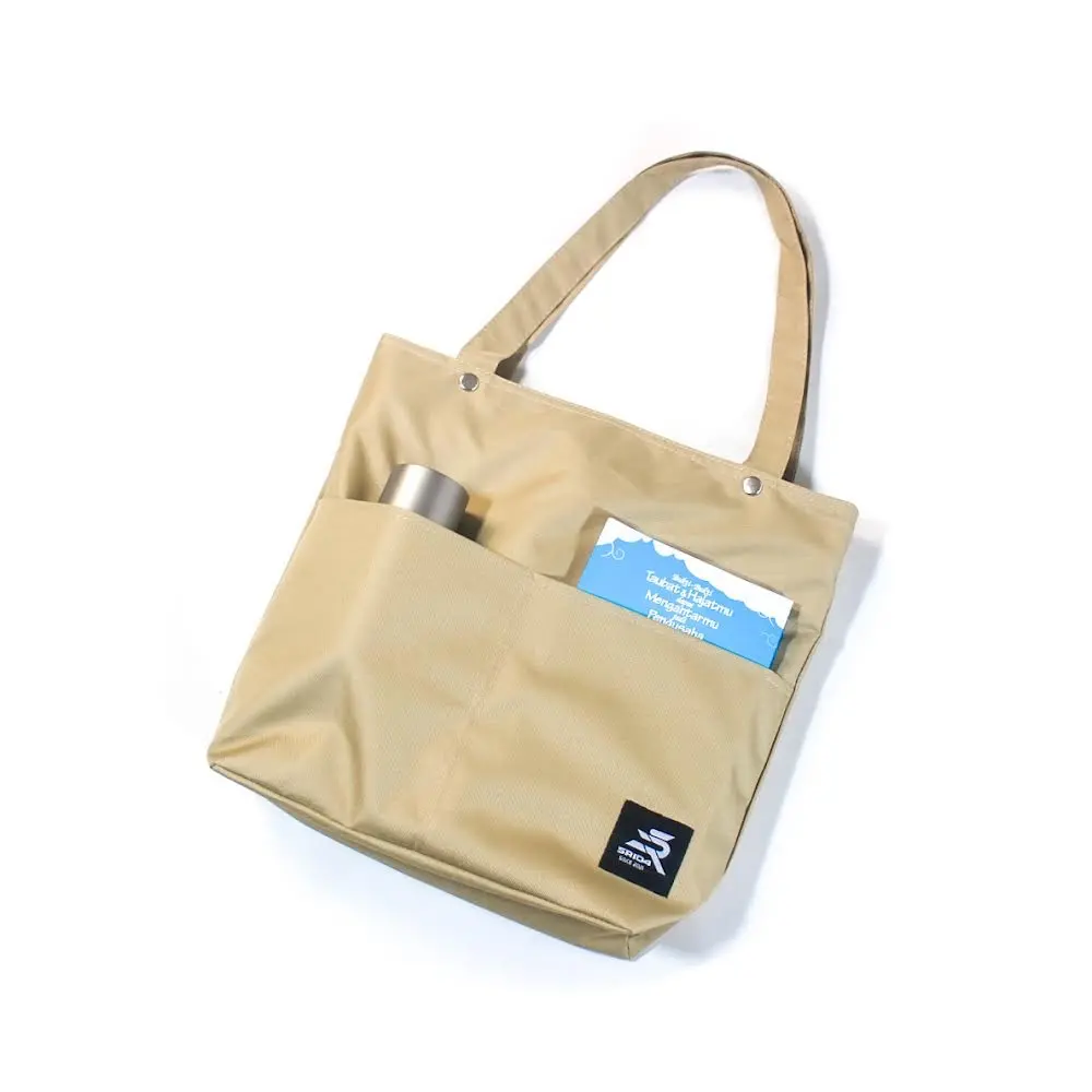 ￼TPS(LOGO) - Tote bag kanvas pria wanita -Tas bahu polos - Totebag kanvas wanita - tas bahu kuliah terlaris