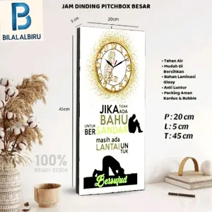 Terlaris Jam Dekorasi Dinding jam Motivasi sholat