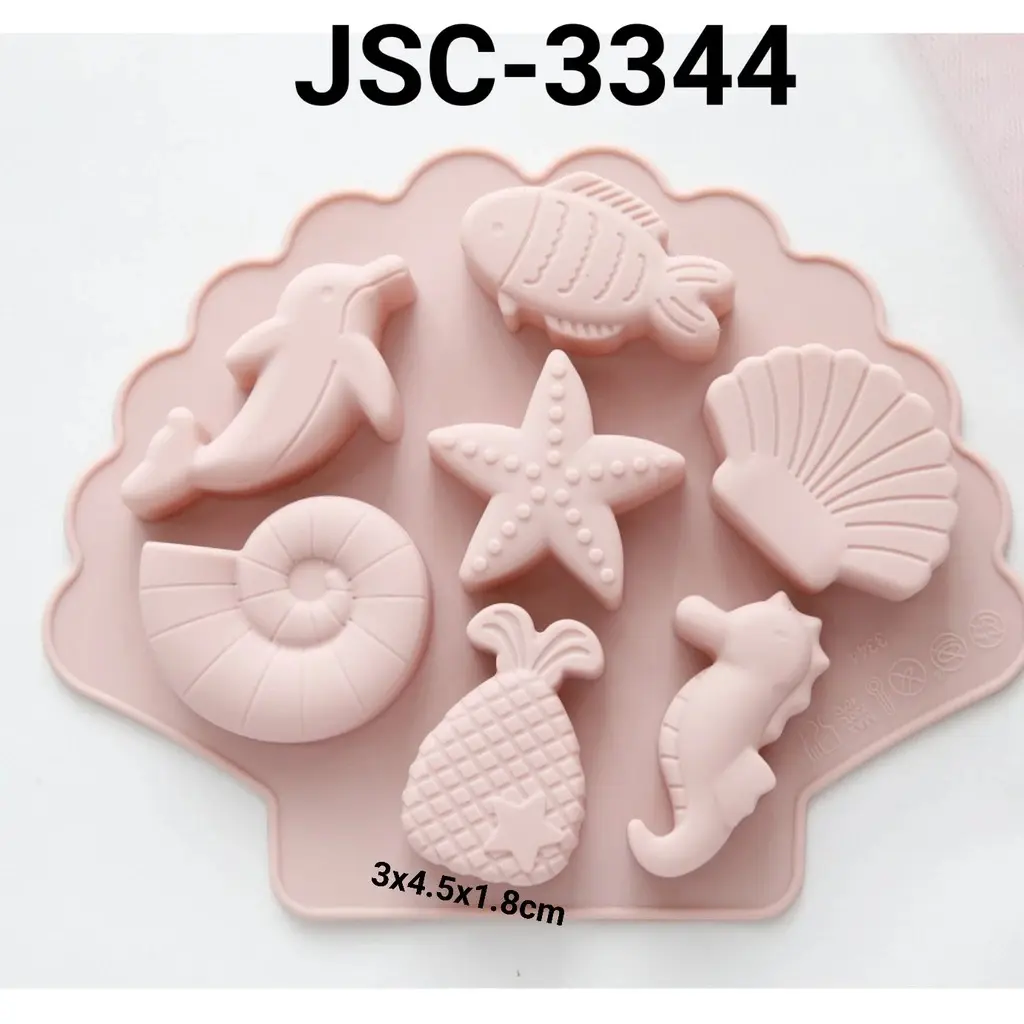 Terbatas Jsc-3344 Cetakan Silikon Coklat Fondant