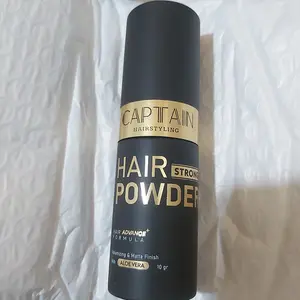 Captain Hairstyling Hair Powder / Hair Powder Pria / Bubuk Penata Rambut / Strong Hold / Matte / Volumizing / Membuat Rambut Tampak Lebih Tebal / Rambut Bertekstur / Mengatasi Rambut Lepek Pomade Rontok