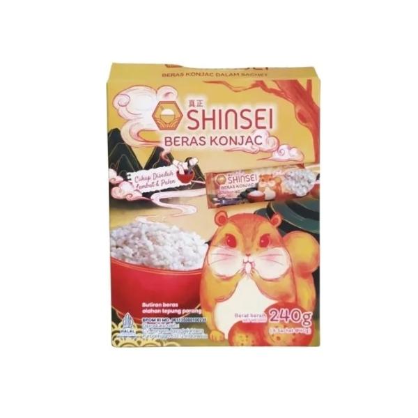 Gambar SHINSEI KONJAC RICE 240 GR - Hypermart dari Hypermart Depok Kota Depok Tokopedia