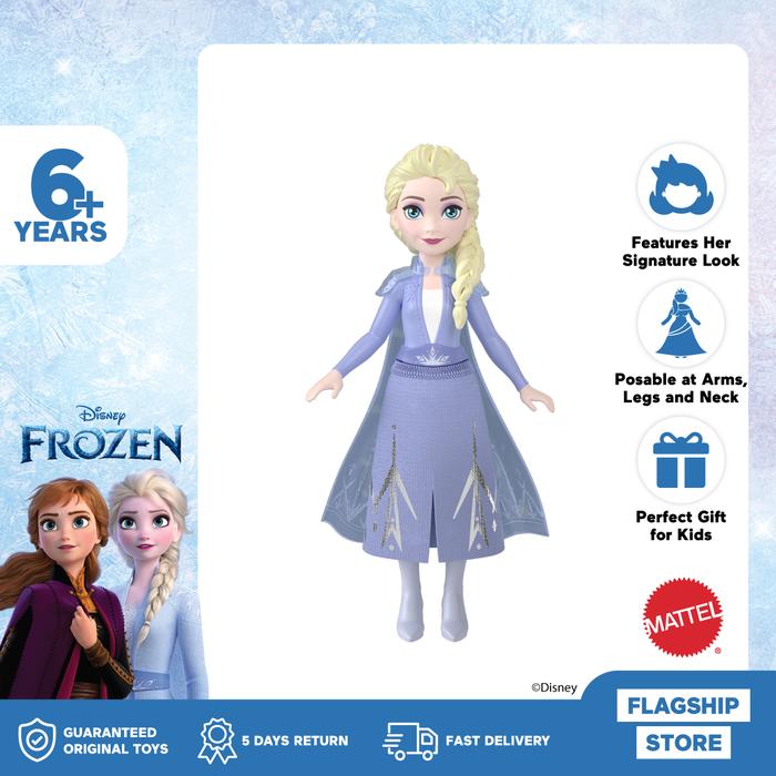 Gambar Disney Princess Frozen Small Doll Elsa Character - Mainan Boneka Anak Perempuan dari Mattel Indonesia_NEW Kota Tangerang Tokopedia