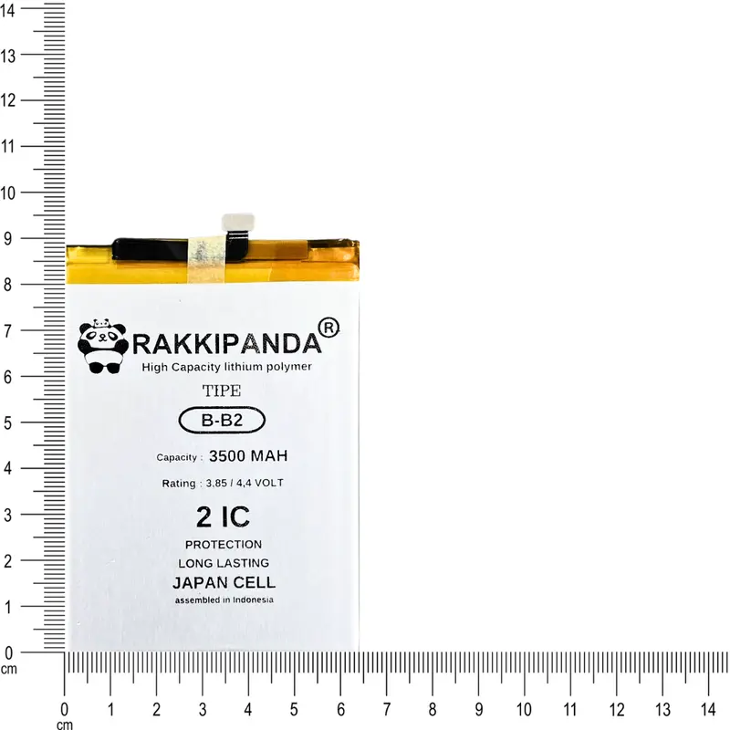 RakkiPanda B-B2 Compatible With Vivo V5 1601/V5S 1612/V5 Lite 1609/Y65 1719/Y66/Y67 Batre Batrai Baterai 1