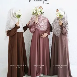 Pelangi Hijab Gamis Maiza Dress ( hanya gamis )