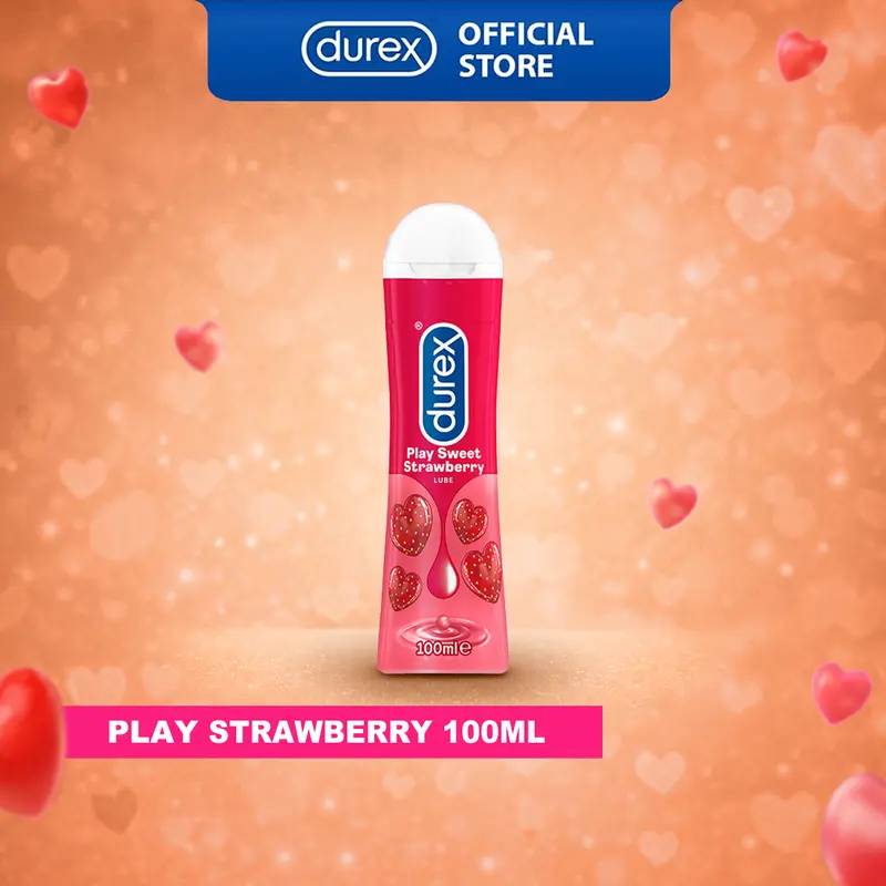 gel manix lubricant ad meaning Durex Intimate Lubricant Gel - Play Sweet Strawberry (100ml) main image 1