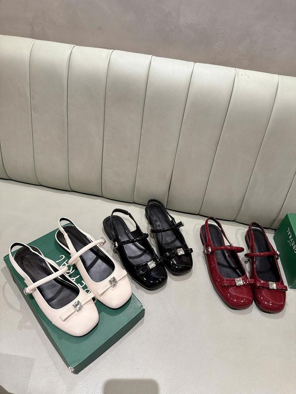 Giày Sục hậu nữ hở gót 2p nơ phối đá xinh thời trang (SHB851)