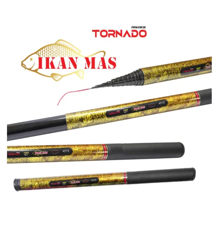 TEGEK TORNADO IKAN MAS POLE 4