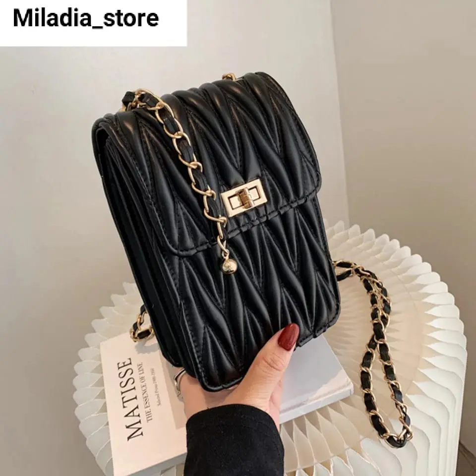 M_f 031 Tas Selempang/Tas Bahu/Tas Hp/Tas Selempang Wanita Korean Style Kulit