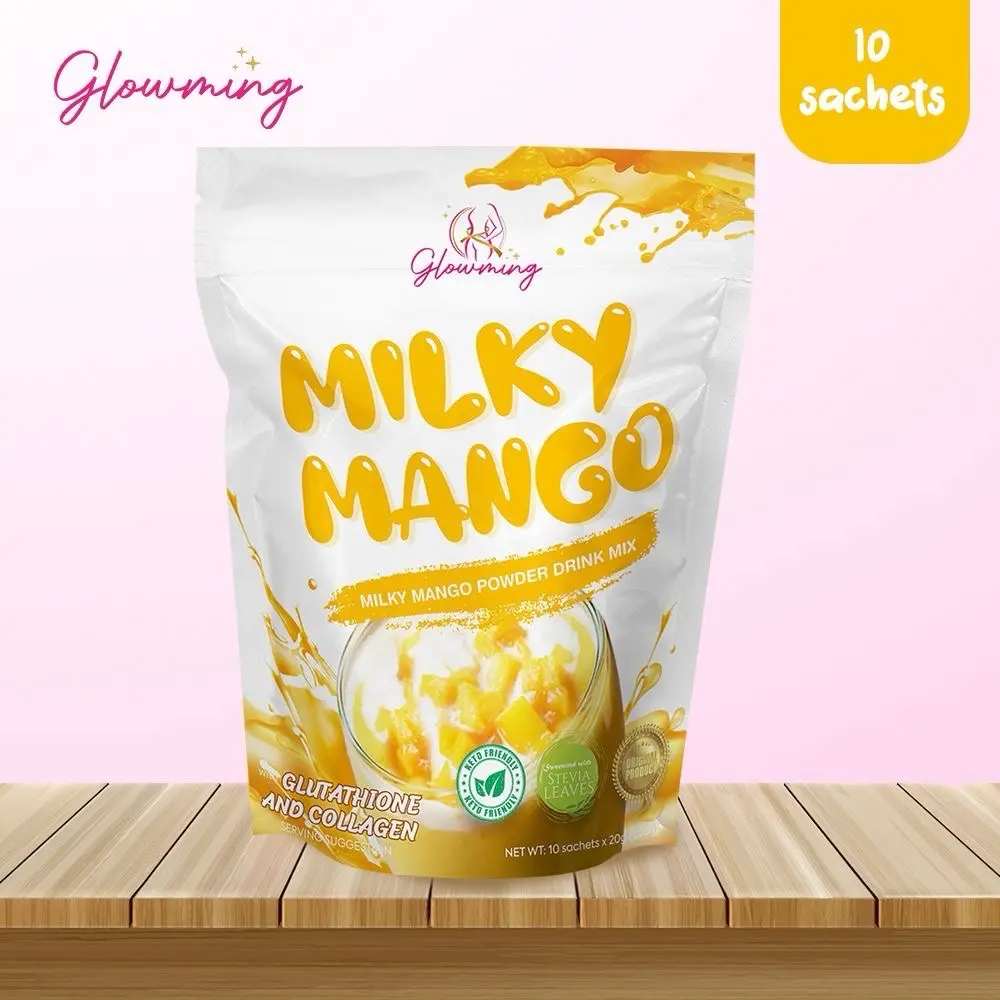 glutathione powder philippines Cc Glam Glowming Detox Pomegranate Milky Mango & Milky Matcha with Collagen Supplement for Health & Fitness Edible Diet Milky mango Effects and Impact of dark spot care moisturizer Size (mL):10mL