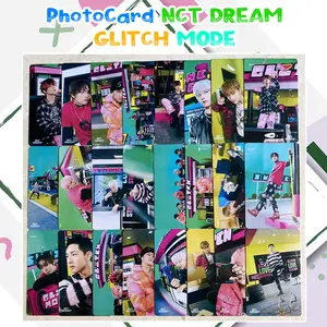 Photocard NCT Dream Isi 25 pcs All Member Dream Glitch Mode - Hello Future Unofficial Fans Made