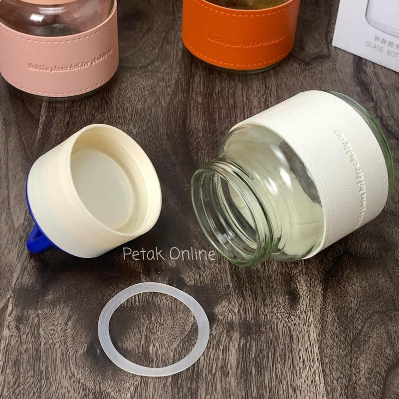 Botol/ Toples Tenteng Chubby Cup 300 ML Plus Box 4