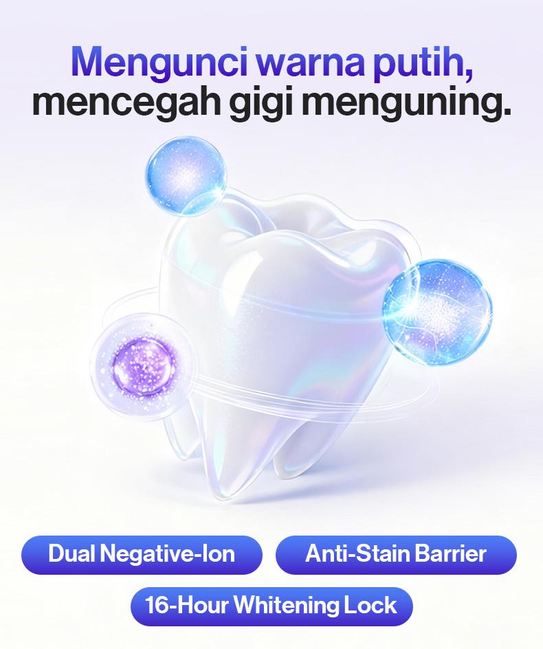 [Ultimate White Trio] usmile Pasta Gigi Optical White 100gr + Fresh White 110gr (Varian Random) + Repair White 100gr + Fresh White 30gr | Purple Whitening Tooth Paste | Menetralisir Noda Kuning Pada Gigi | Memutihkan & Mencerahkan