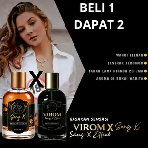 BELI 1 DAPAT 2 Parfum VIROM X SANG X Edp 30ml Parfum Pria Wanita Tahan Lama