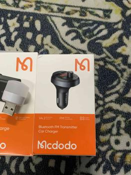 Product Review of 【1yr Warranty】MCDODO BORONG Bluetooth FM Transmitter Dual USB Car Charger with LED Digital Display, Music Play from Pendrive up to 32GB, Memory Play, One Touch Answer, Black Automotive Accessories from r**o 0