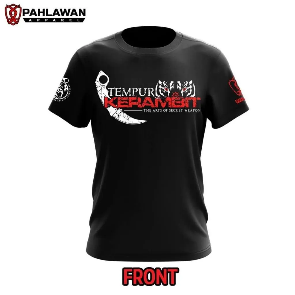 SHORT SLEEVE BAJU TEMPUR KERAMBIT MMA T SHIRT