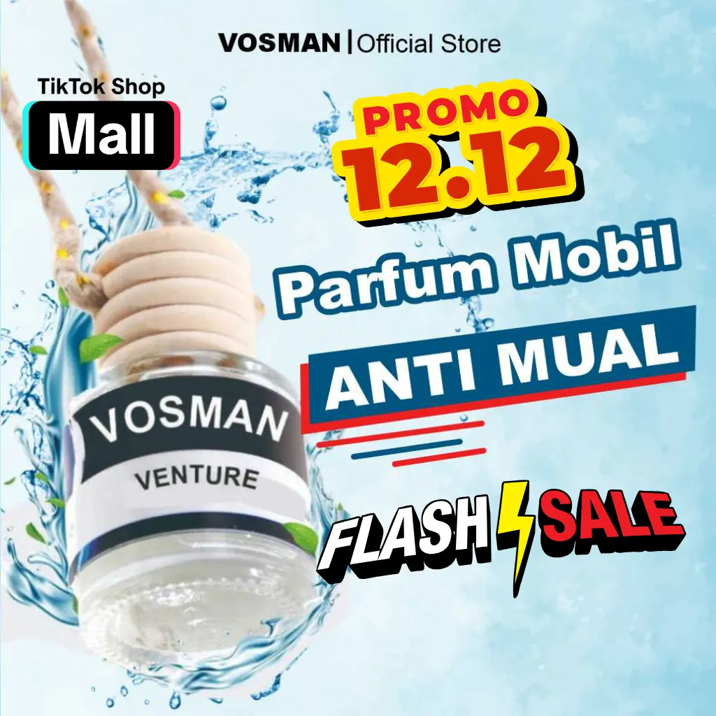 VOSMAN Parfum Mobil Anti Mual 10ml - Car Aroma