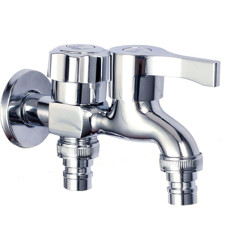 Product Introduction of Multifunctional faucet wholesale dual-use one inlet and two outlets quick-opening multi-head dual-outlet one-point two washing machine faucet 0