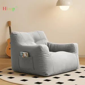HLOOP Charlee Single Sofo - Sofa Bean  Bag - Sofa - Sofa Malas - Sofa Tatami - Sofa Anak - Sofa Ruang Tamu - Sofa Kamar - Butiran Stylofoam  Busa Minimalis Cafe Furniture Asli