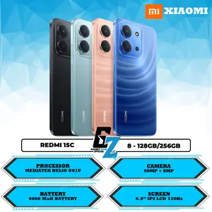 XIAOMI REDMI 15C ( 8GB/256GB ) GARANSI RESMI