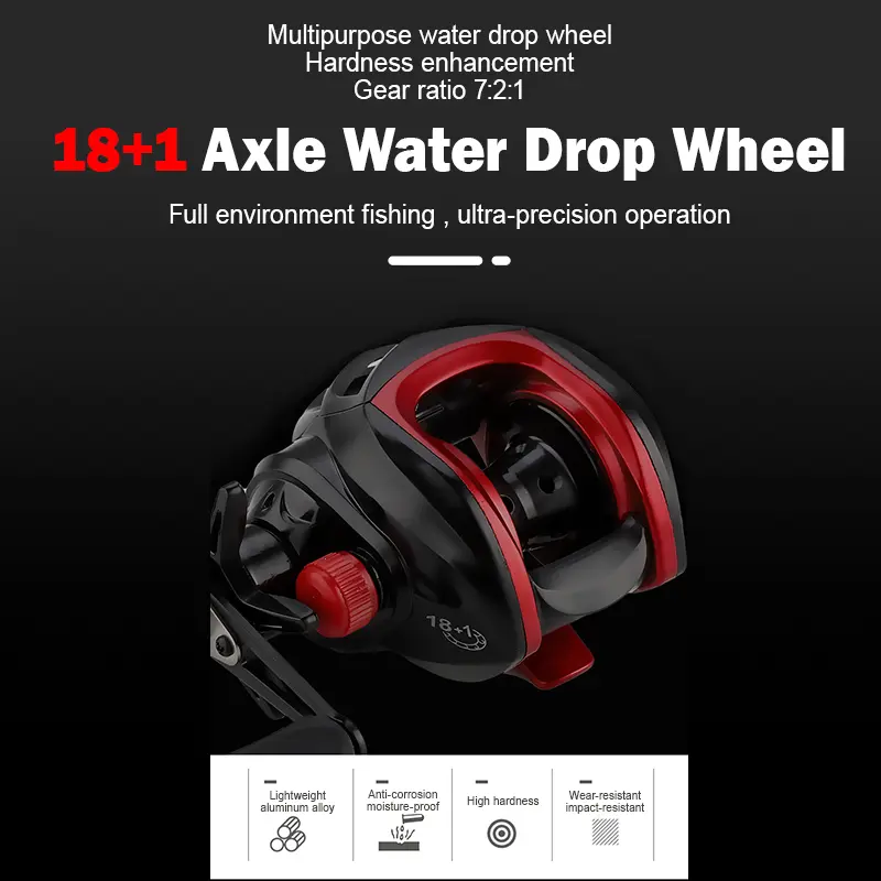 Bc Casting 1 Set Murah/Set Alat Pancing Murah Pancing 1 Set Murah Dan Kuat 1.65M 1.8M 2.1M 2 Bagian Pancing Dengan Gulungan Casting Pancing Berputar Seri / Roda Pancing Air Asin Rasio 7.2:1/8.0:1 Reel Bc Murah Berkualitas / Ril Pancing Promo Cuci Gudang 8