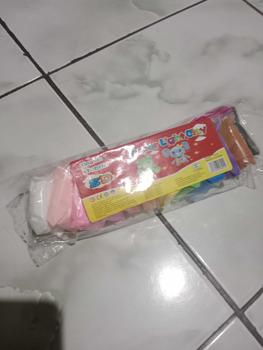 Product Review of Clay Lilin Mainan Anak 12 Pcs Free Pisau Bahan Polymers Lembut Plastik Toys Buah from s**? 2