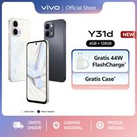 Gambar [New Launch] vivo Y31d - Desain Satin 3D, 7200mAh Baterai Non-Stop & 44W FlashCharge, IP68/69/69+ Tahan Air & Banting Ekstrem, 50MP AI Wide Kamera, OriginOS 6 - 4+128, Putih Satin dari vivo Indonesia Kab. Tangerang 1 Tokopedia