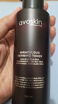 Product Review of Toner Avoskin Miraculous Refining 100ml-AHA BHA PHA-Eksfoliasi Kulit from K**4 1