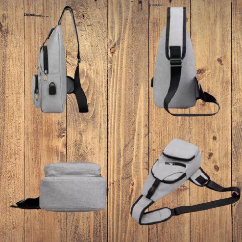 Tas Slempang Pria Fort USB Elagant Slingbag - Selempang 5