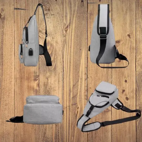Tas Slempang Pria Fort USB Elagant Slingbag - Selempang 5