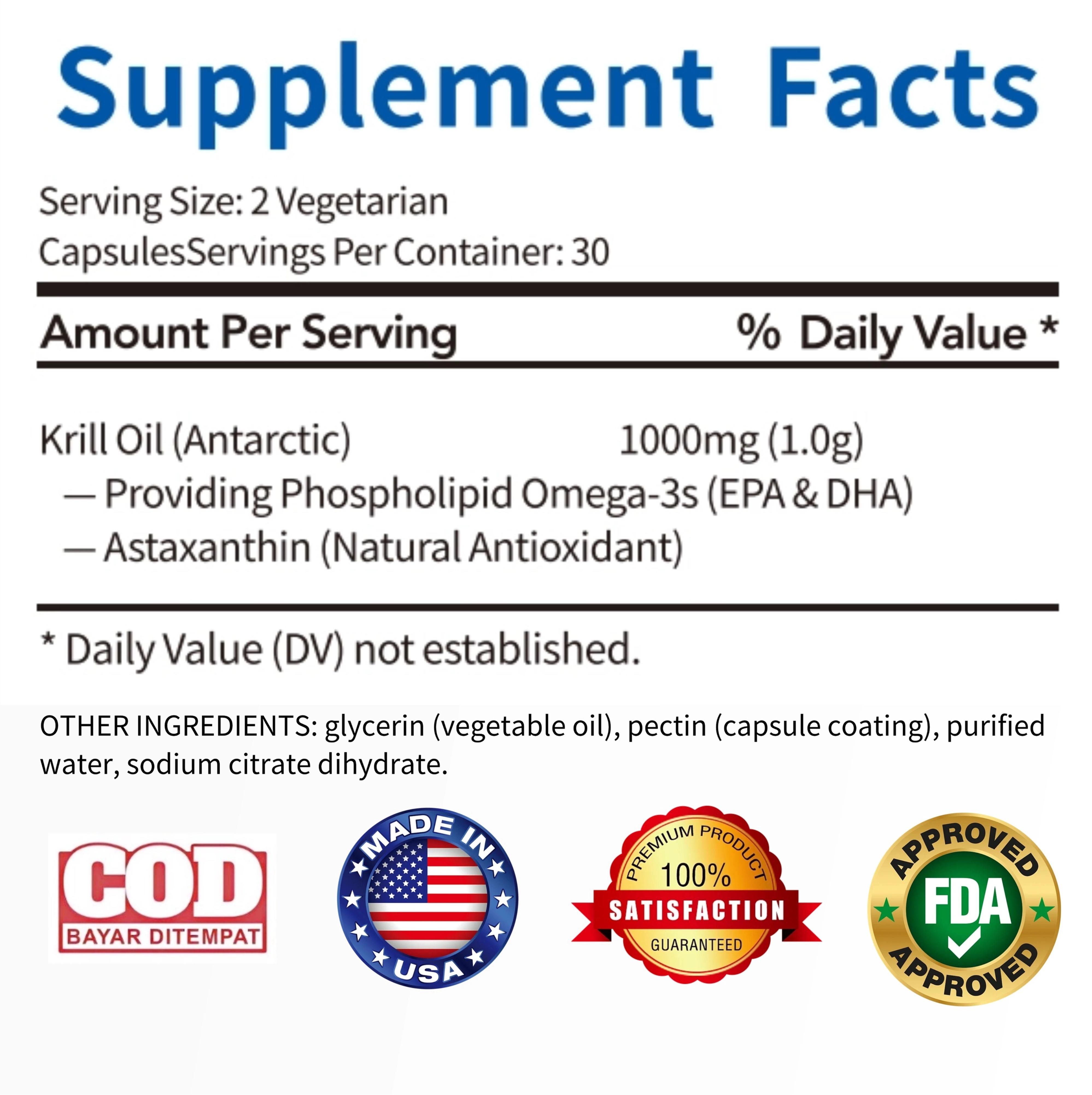 Minyak krill Spesial Ramadan, antioksidan ganda, meningkatkan daya ingat, suasana hati, dan kesehatan kulit.