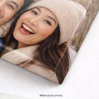 Gambar Cetak foto kanvas 40x40cm/Canvas Photo print + spanram dari bingkaicanvas Kota Depok 4 Tokopedia