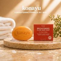 Gambar [Bundling 2] - Konayu Brightening Glow Bar Soap 9 Formula Bahan Pencerah 70gr dari Konayu Beauty Kab. Sleman 4 Tokopedia