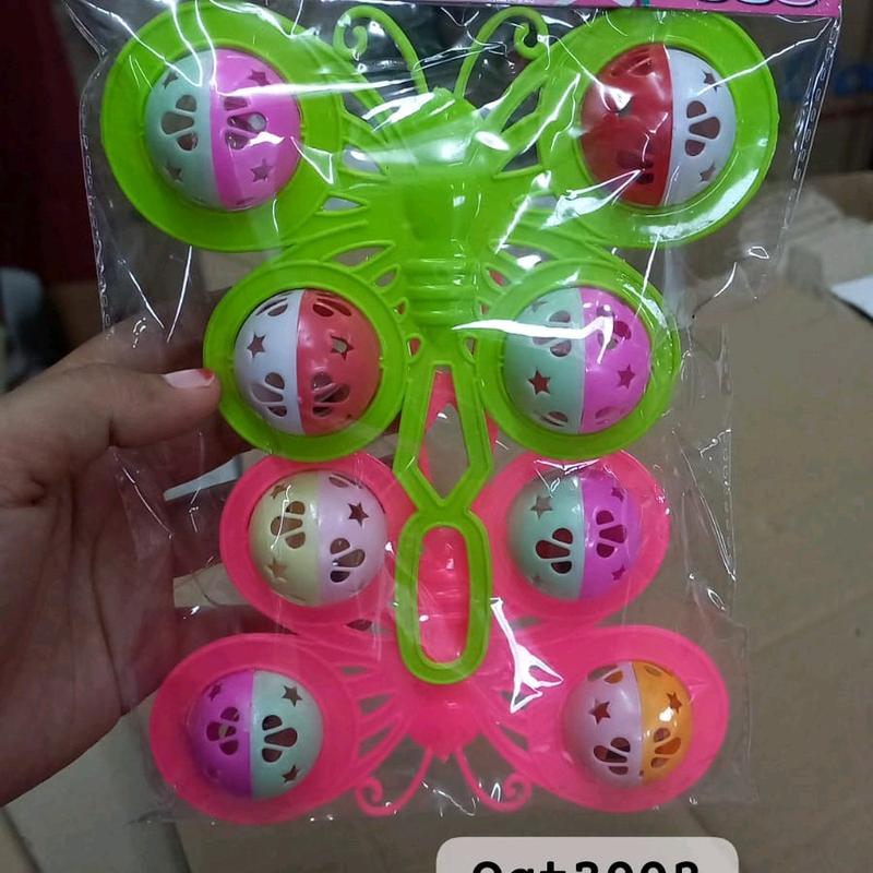 Mainan Pegangan Kerincingan Bayi Karakter Set isi 2 Toys 4
