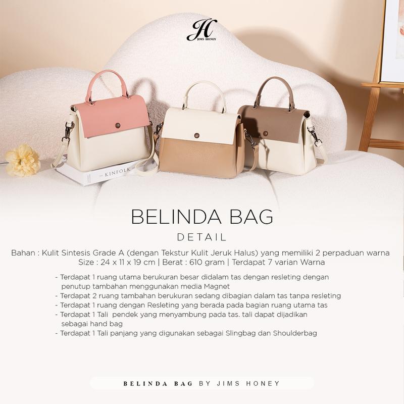 JIMS HONEY TAS SELEMPANG WANITA NEW BELINDA BAG 6