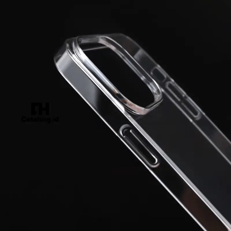 HARD CASE CLEAR BENING TRANSPARAN ANTI KUNING IPH 7 8 SE PLUS X XS MAX XR 11 12 13 14 15 16 PRO PLUS PROMAX MINI crystal acrylic hardcase tipis transparan anti yellowing ultra thin case akrilik 6
