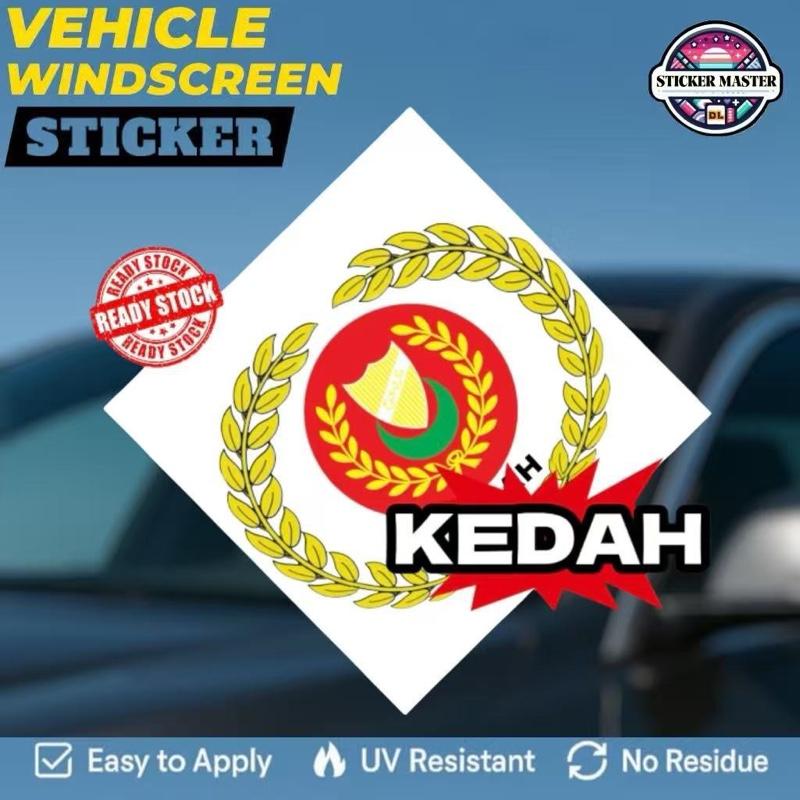 Sticker Cembung Stiker Static Cling Logo Sticker Tampal Dalam Cermin Stok Sedia ...