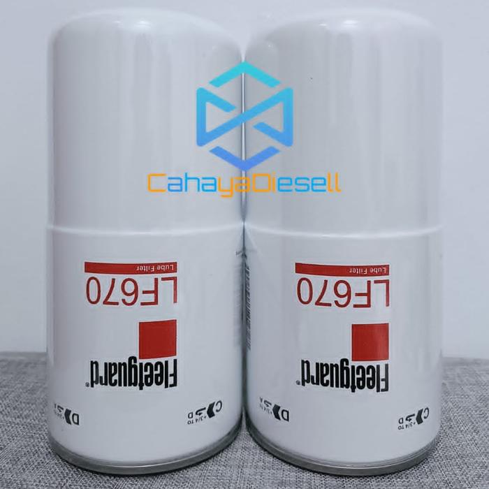Jual Oil Filter Fleetguard LF670 / LF 670 / Cummins 3889310 - Oil ...