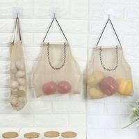 Gambar Tas Jaring Penyimpanan Multifungsi / kantong Buah Sayur Bawang - Cream Panjang dari nanabakehouse Kota Administrasi Jakarta Utara 4 Tokopedia